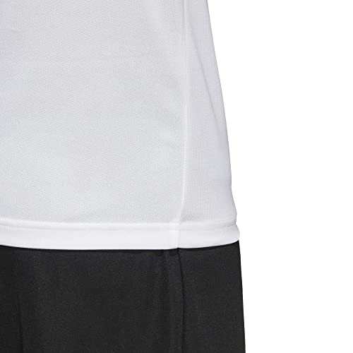 adidas ESTRO 19 JSY Camiseta de Manga Corta, Niños, White, M