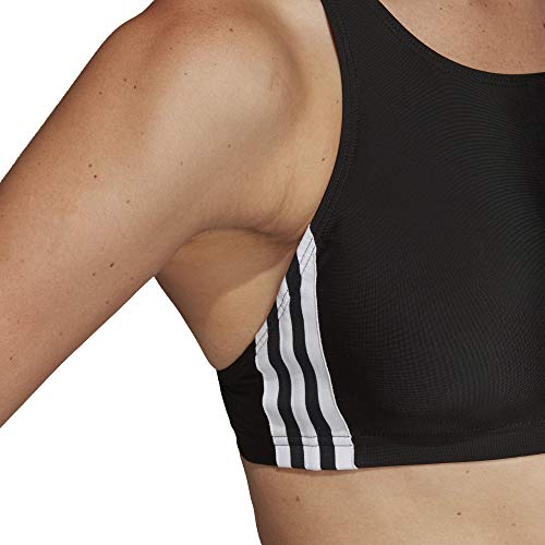 adidas Fit 2pc 3s Traje de Baño, Mujer, Negro (Black), 38