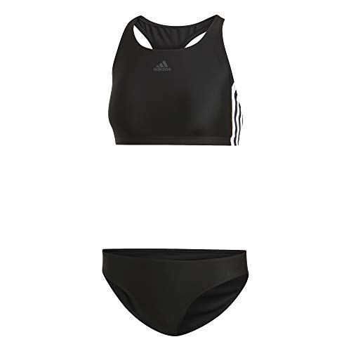 adidas Fit 2pc 3s Traje de Baño, Mujer, Negro (Black), 38