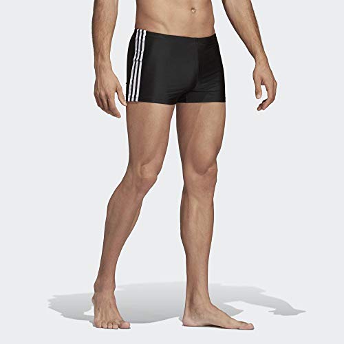 adidas FIT Bx 3S Traje de Baño, Hombre, Black/White, 4