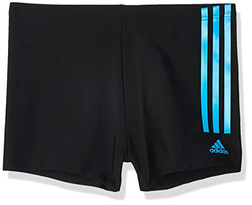 adidas FIT SEMI3S Bx Traje de Baño, Hombre, Black/Shock Cyan, 5