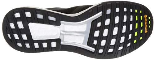 Adidas FY0343-9, Zapatos para Correr Hombre, Core Black FTWR White Solar Yellow, 43 1/3 EU