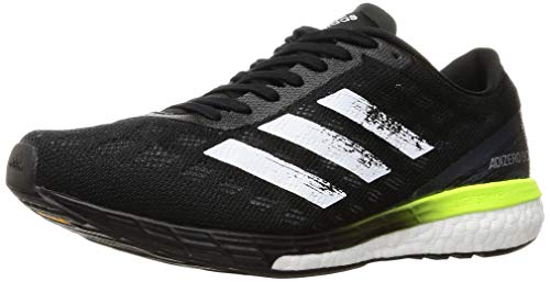 Adidas FY0343-9, Zapatos para Correr Hombre, Core Black FTWR White Solar Yellow, 43 1/3 EU