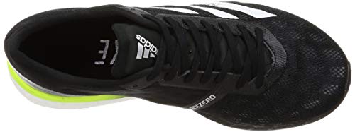 Adidas FY0343-9, Zapatos para Correr Hombre, Core Black FTWR White Solar Yellow, 43 1/3 EU