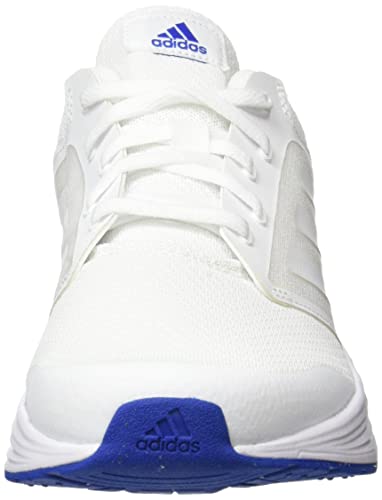 adidas Galaxy 5, Road Running Shoe Hombre, Cloud White/Cloud White/Team Royal Blue, 42 EU