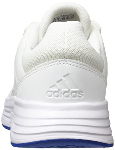 adidas Galaxy 5, Road Running Shoe Hombre, Cloud White/Cloud White/Team Royal Blue, 42 EU