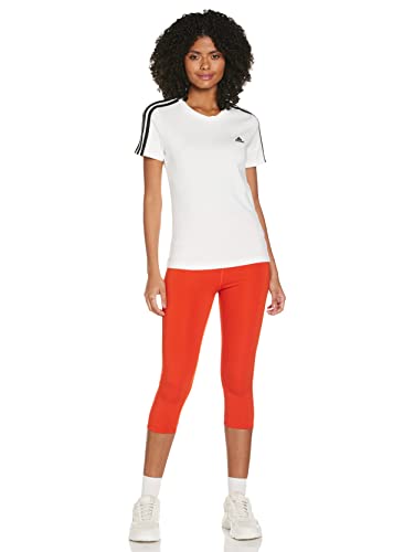 adidas GL0783 W 3S T T-Shirt Women's White/Black 2XL