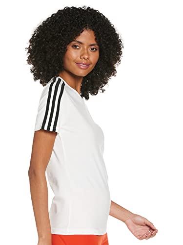 adidas GL0783 W 3S T T-Shirt Women's White/Black 2XL