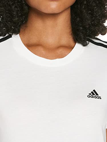 adidas GL0783 W 3S T T-Shirt Women's White/Black 2XL