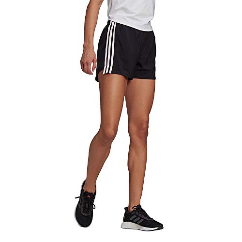 adidas GL3981 W 3S WV SHO Shorts Womens Black/White L