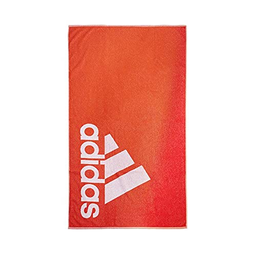 adidas GM5817 TOWEL L Beach towel unisex-adult team orange/white NS