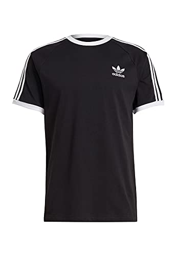 adidas GN3495 3-Stripes tee T-Shirt Mens Black M