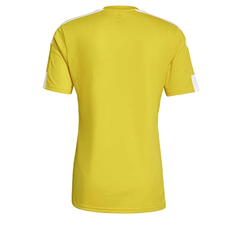 adidas GN5728 Squad 21 JSY SS T-Shirt Men's Team Yellow/White XL