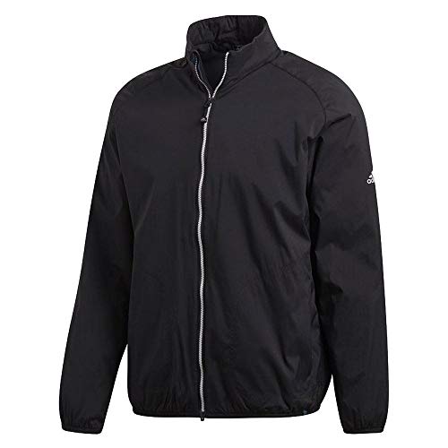 adidas Golf Climaheat Polartec Alpha - Chaqueta con cremallera completa, color negro, XL