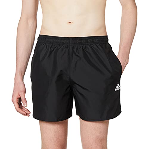 adidas GQ1081 Solid CLX SH SL Swimsuit Mens Black S