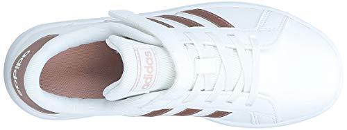 adidas Grand Court C, Sneaker, Footwear White/Vapour Grey Metallic/Light Granite, 28 EU