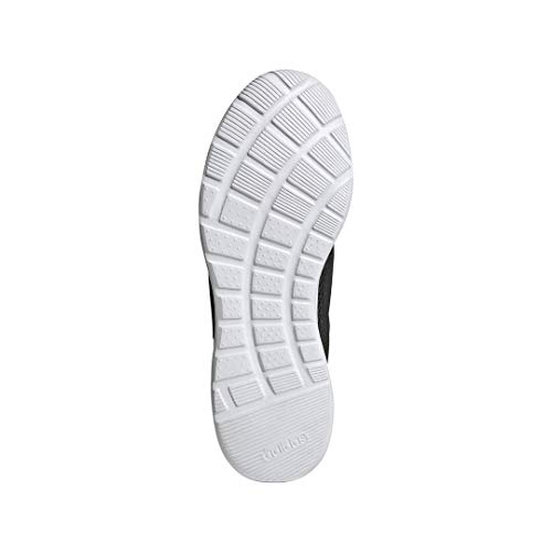 adidas Lite Racer Adapt 4.0, Zapatillas de Running Hombre, Tierra Negro Blanco, 42 2/3 EU