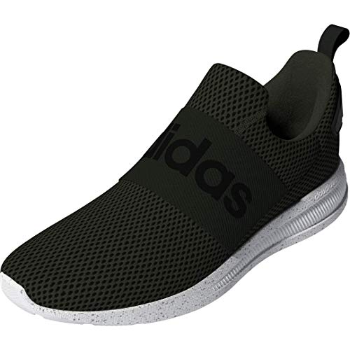 adidas Lite Racer Adapt 4.0, Zapatillas de Running Hombre, Tierra Negro Blanco, 42 2/3 EU