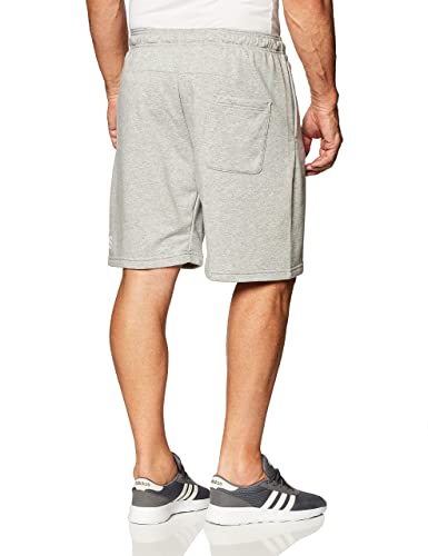 adidas M Mh Bosshortft Sport Shorts, Hombre, Medium Grey Heather/White, XL