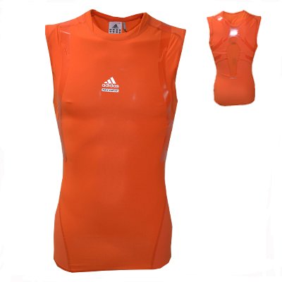 adidas Maillot Techfit TF PW SL Orange O02388