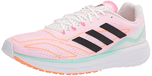 adidas Men's SL20.2 Summer.RDY Running Shoes, White/Black/Clear Mint, 10