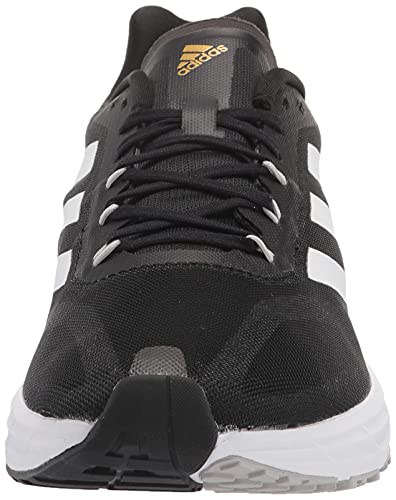 adidas Men's Sl20.2 Trail Running Shoe, Black/White/Grey, 8.5