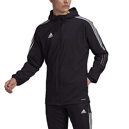 adidas mens Tiro 21 Windbreaker Black Medium