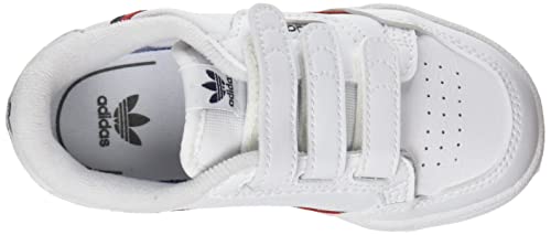 adidas Originals Continental 80 CF, Zapatillas, Cloud White/Cloud White/Scarlet, 25 EU