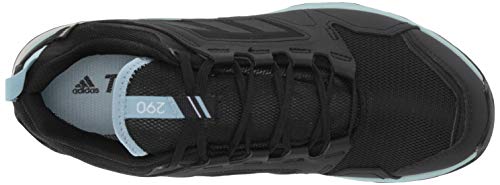 adidas outdoor Women's Terrex Agravic TR GTX W Running Shoe, Black/Black/ash Grey, 8 M US