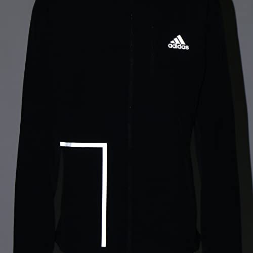 adidas Own The Run JKT Jacket, Black, S Mens