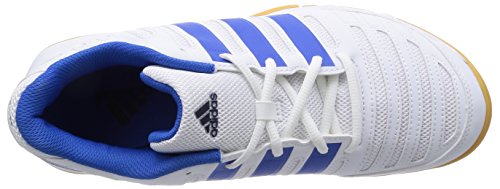 adidas Performance Essence 11, Zapatillas de Interior. Hombre, Blanco-Weiß (FTWR White/Bright Royal/Collegiate Navy), 48 EU