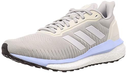 adidas Performance Solar Drive 19 - Zapatillas de Correr para Mujer, Color Gris/Azul, 5.5 UK - 38 2/3 EU - 7 US