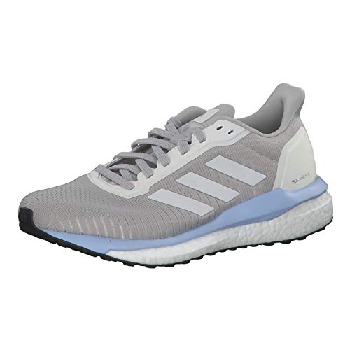 adidas Performance Solar Drive 19 - Zapatillas de Correr para Mujer, Color Gris/Azul, 8.5 UK - 42 2/3 EU - 10 US