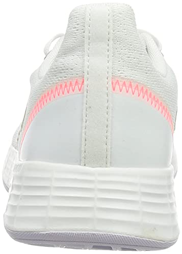 adidas QT Racer Sport, Road Running Shoe Mujer, Cloud White/Purple Tint/Solar Red, 38 EU