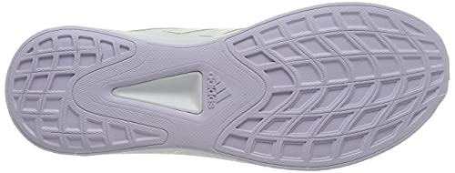 adidas QT Racer Sport, Road Running Shoe Mujer, Cloud White/Purple Tint/Solar Red, 38 EU