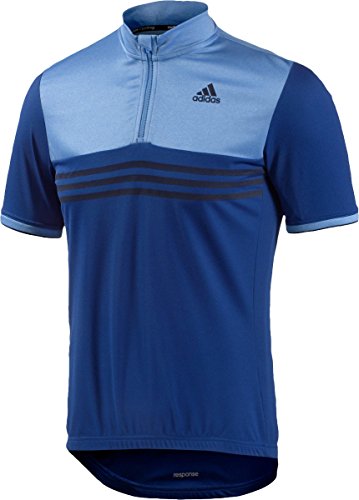 Adidas Response - Maillot SS Hombre - Azul Talla S 2015