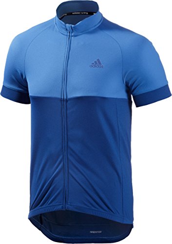 adidas Response Team - Maillot SS Hombre - Azul Talla S 2015