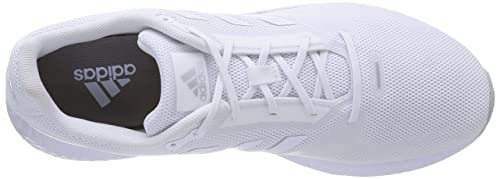 adidas Runfalcon 2.0, Road Running Shoe Mujer, Ftwbla Ftwbla Plamet, 36 2/3 EU