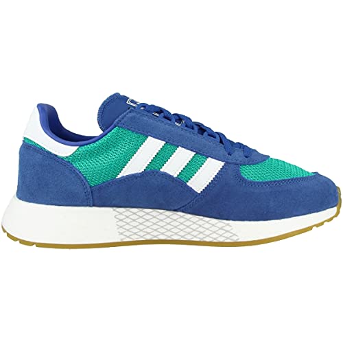 Adidas Schuhe Marathon Tech hi Res Aqua-Footwear White-Blue (EE4918) 46 2/3 Blau