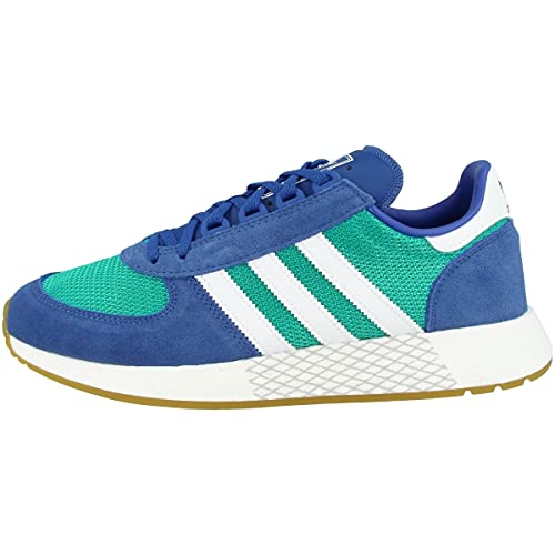 Adidas Schuhe Marathon Tech hi Res Aqua-Footwear White-Blue (EE4918) 46 2/3 Blau