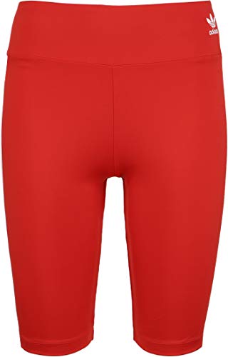 adidas Short Tight Mallas, Mujer, Lush Red/White, 44