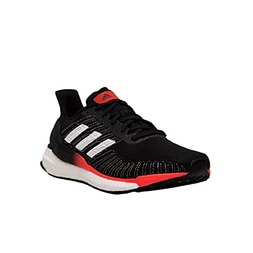 Adidas Solar Boost 19 M, Zapatillas de Trail Running Hombre, Negro (Negbás/Ftwbla/Rojsol 000), 47 1/3 EU