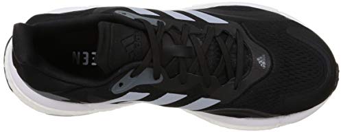 adidas Solar Boost 21 M, Zapatillas para Correr Hombre, Core Black/Halo Silver/Grey Six, 44 EU