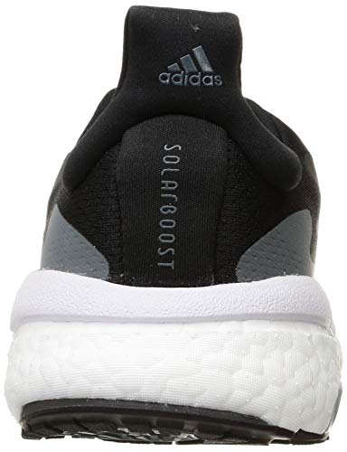 adidas Solar Boost 21 M, Zapatillas para Correr Hombre, Core Black/Halo Silver/Grey Six, 44 EU