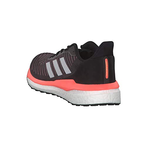 Adidas Solar Drive 19 M, Zapatillas Running Hombre, Negro (Core Black/Dash Grey/Signal Coral), 44 2/3 EU