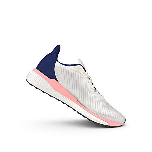 adidas Solar Drive 19 W, Zapatillas de Running Mujer, Chalk White/Tech Indigo/Glory Pink, 41 1/3 EU