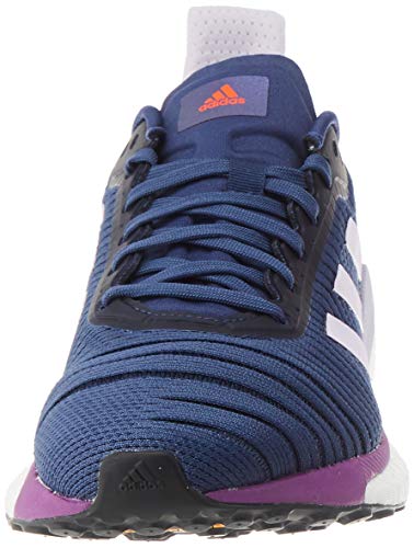 adidas Solar Glide 19 W, Zapatillas para Correr Mujer, Tech Indigo/FTWR White/Purple Tint, 36 EU