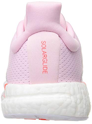 adidas Solar Glide 3 W, Zapatillas de Running Mujer, Fresh Candy FTWR White Silver Met, 37 2/3 EU