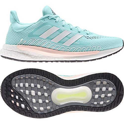 adidas Solar Glide 3 W, Zapatillas Mujer, MENESC/FTWBLA/MATROS, 38 EU