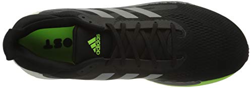 adidas Solar Glide 3, Zapatillas de Atletismo Hombre, Cblack/Silvmt/Siggnr, 44 EU